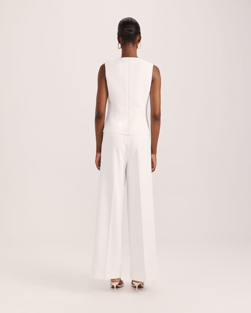 Dharma Pocket Pleat Front Pant in ALABASTER