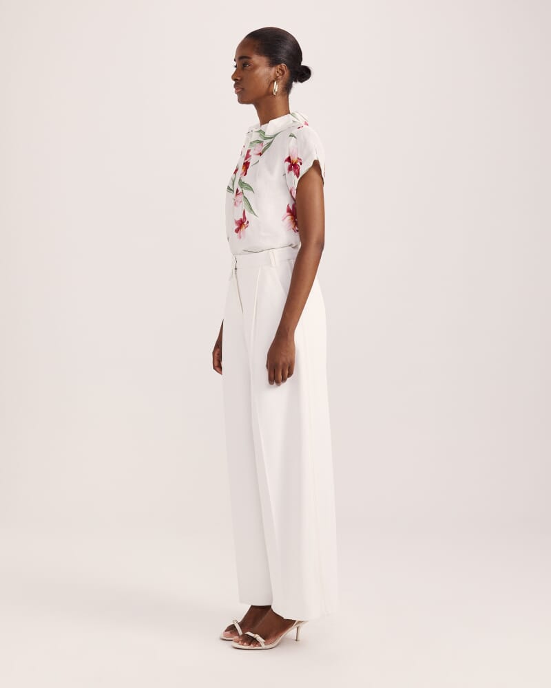 Dharma Pocket Pleat Front Pant in ALABASTER