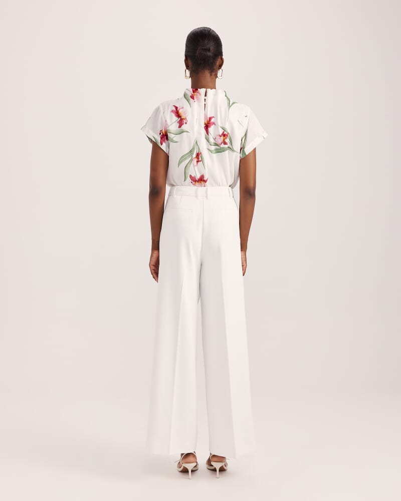 Dharma Pocket Pleat Front Pant in ALABASTER