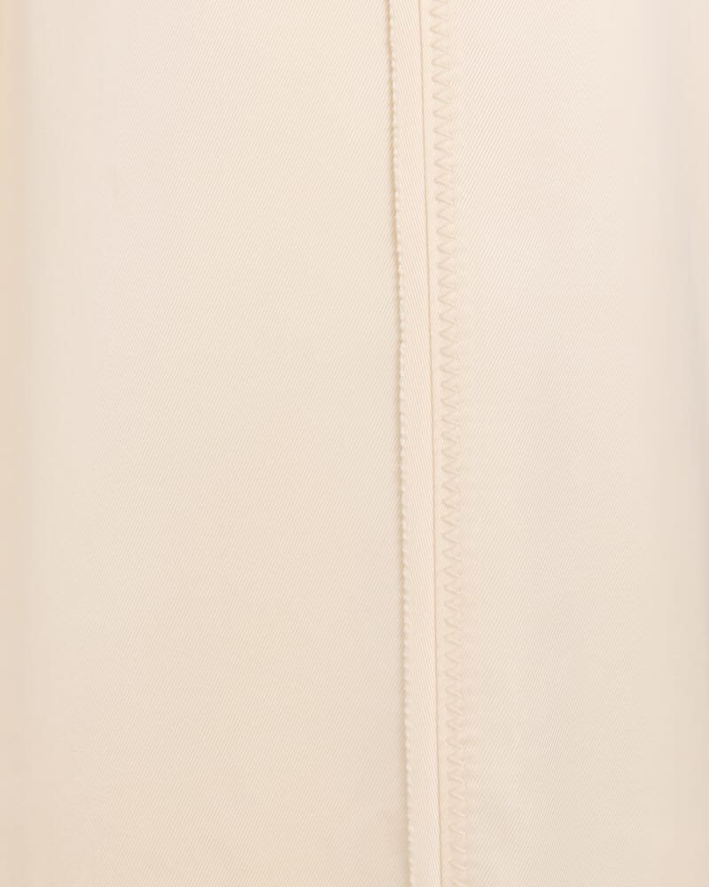 Nevine Pleat Front Pant in PALE LEMON