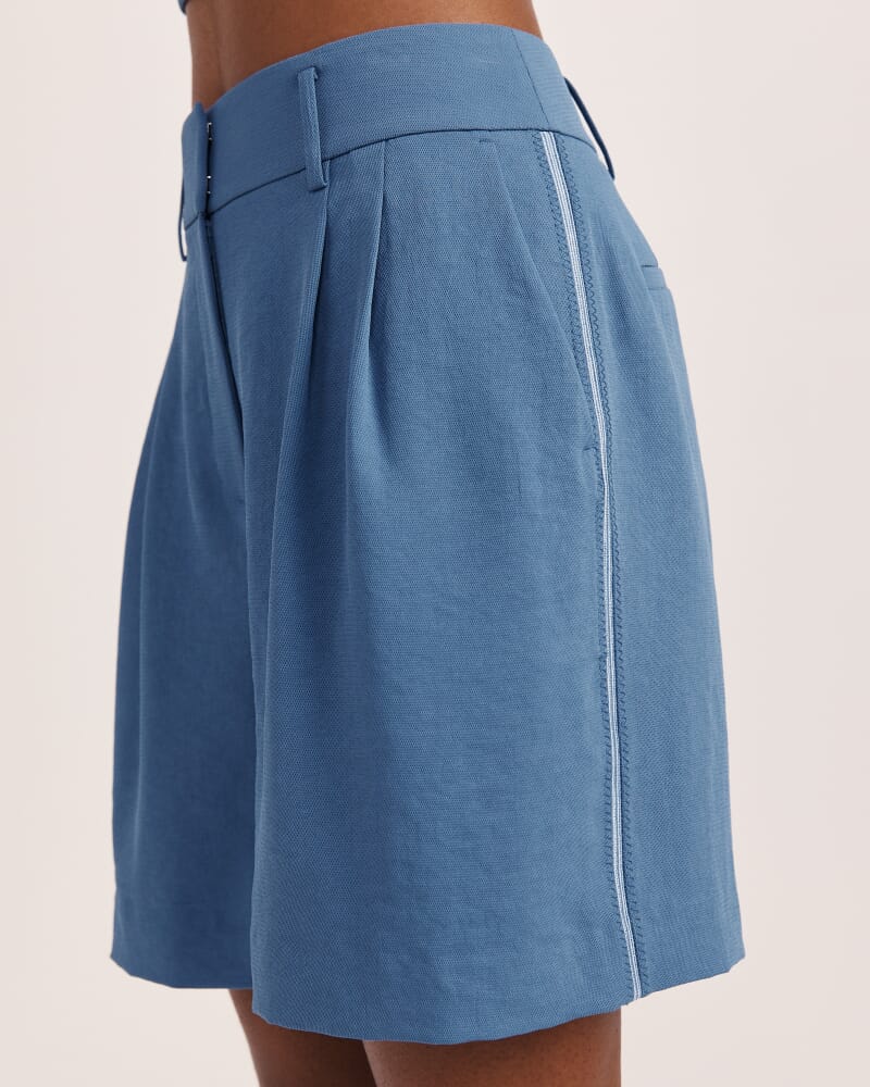 Dharma Bermuda Short in BLUE STEEL