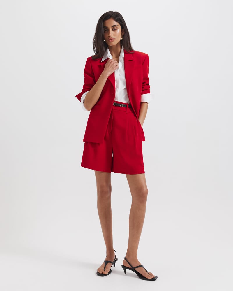 Dharma Bermuda Short in CRIMSON
