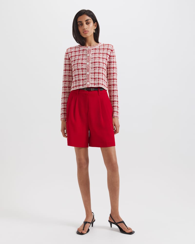 Dharma Bermuda Short in CRIMSON