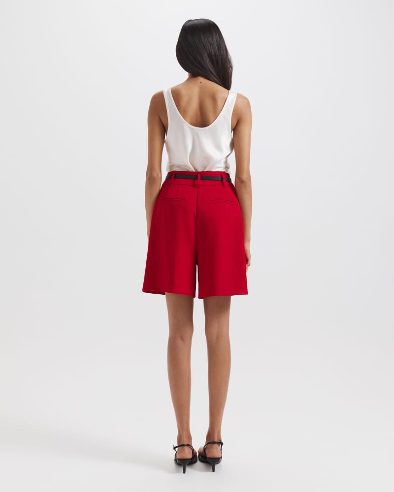 Dharma Bermuda Short in CRIMSON