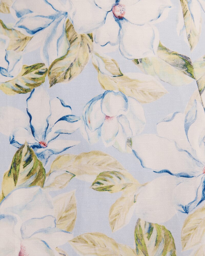 Florentine Godet Mini Skirt in MULTI