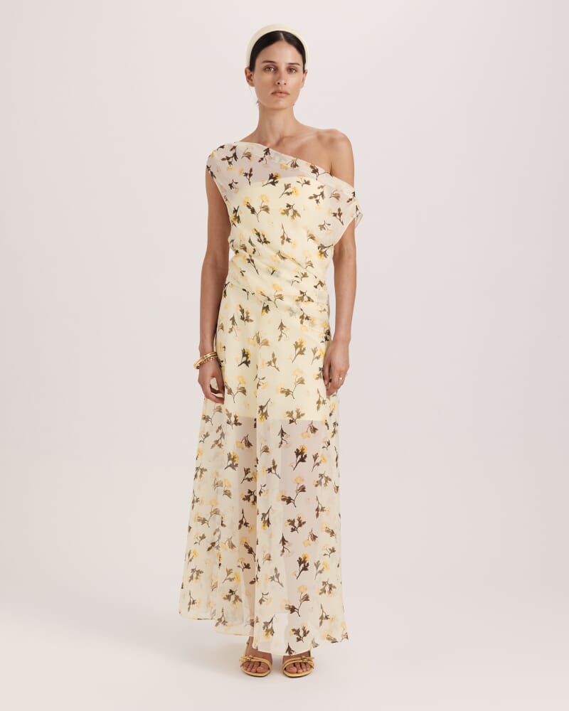 Chandelier Silk Skirt in MULTI