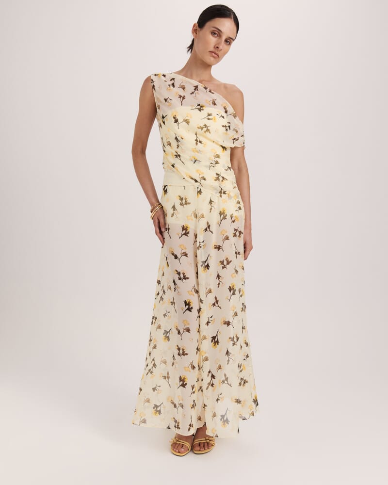 Chandelier Silk Skirt in MULTI