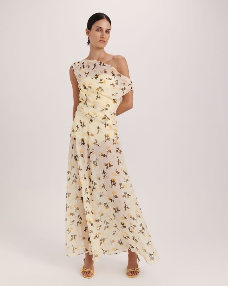 Chandelier Silk Skirt in MULTI