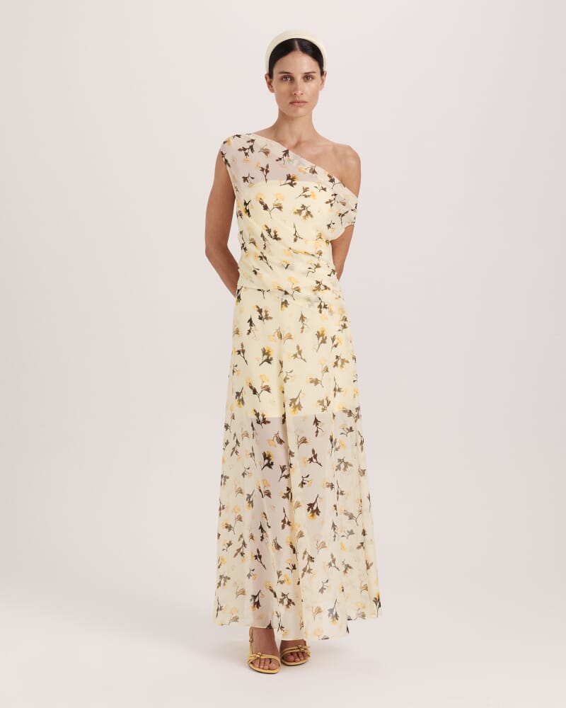 Chandelier Silk Skirt in MULTI