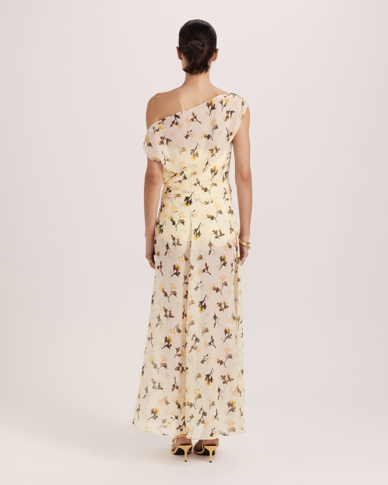 Chandelier Silk Skirt in MULTI