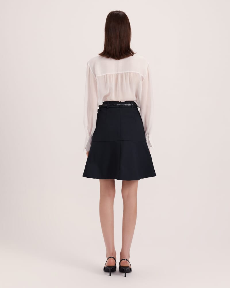 Tia Suit Skirt in BLACK