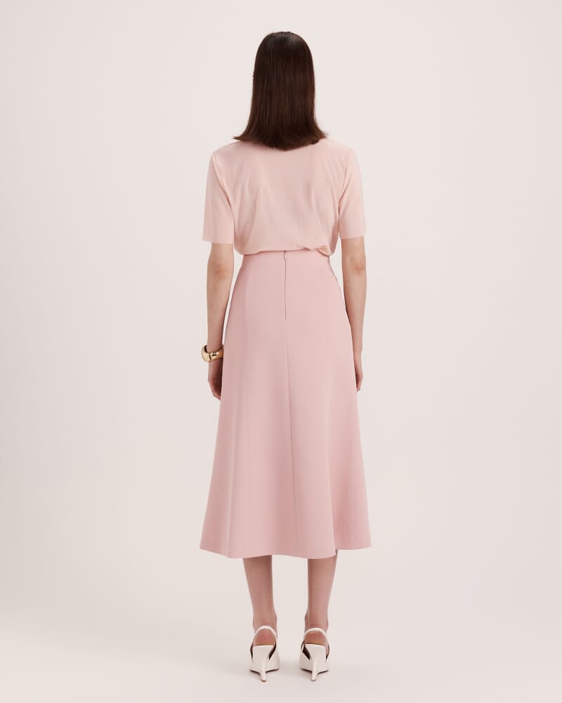 Dharma Panel Midi Skirt in ROSE