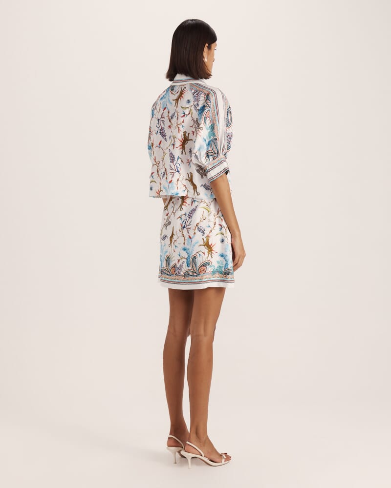 Riviera Mini Skirt in MULTI