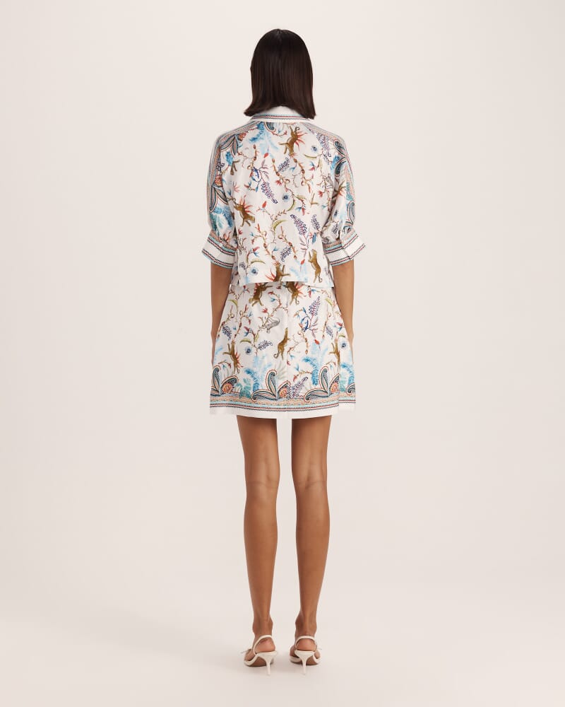 Riviera Mini Skirt in MULTI