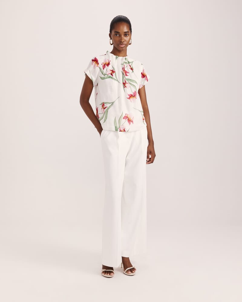 Saint Jean Silk Top in MULTI