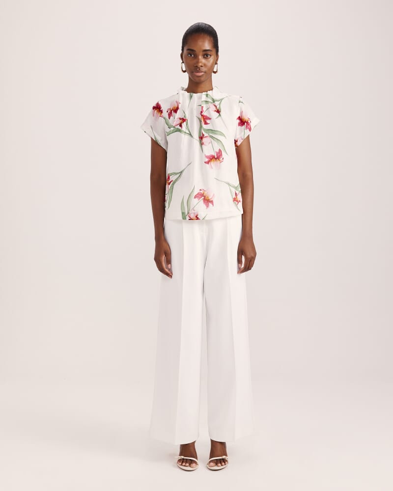 Saint Jean Silk Top in MULTI