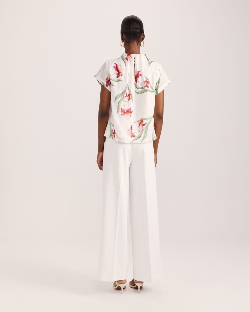 Saint Jean Silk Top in MULTI