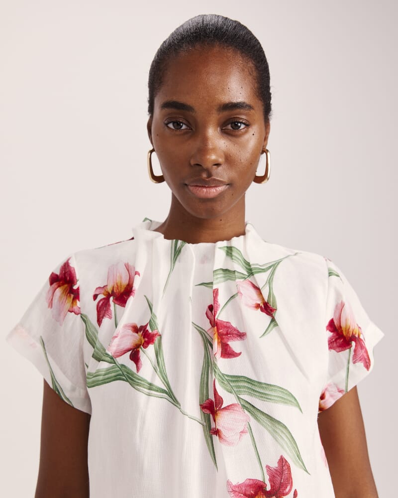 Saint Jean Silk Top in MULTI