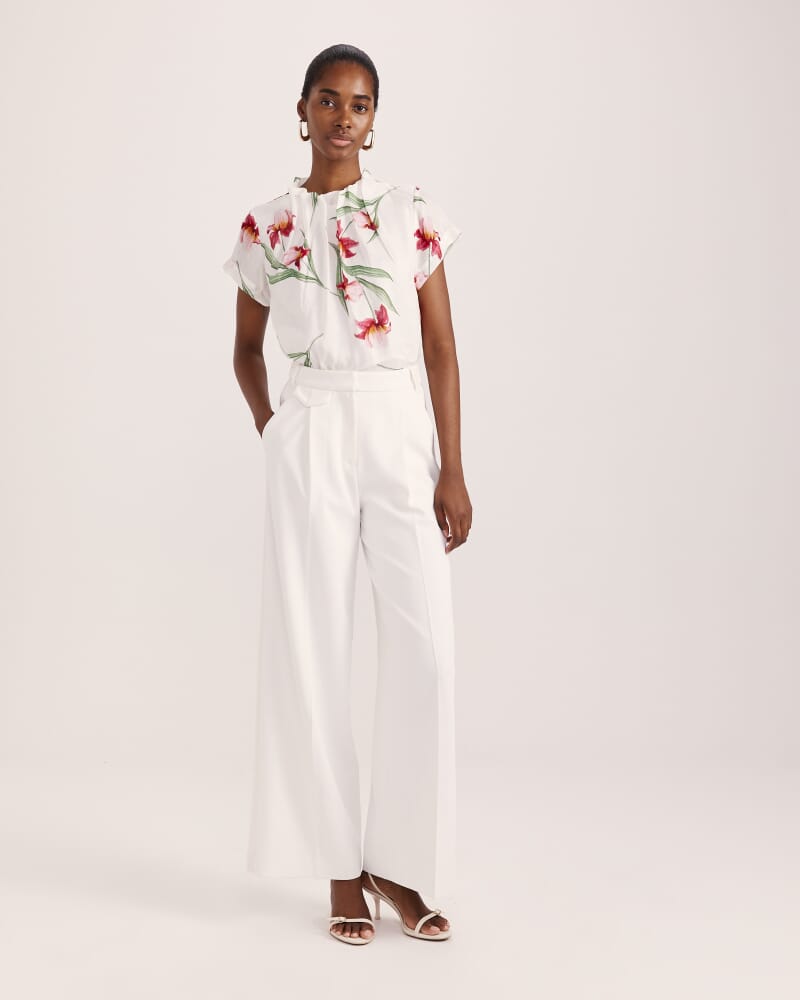 Saint Jean Silk Top in MULTI