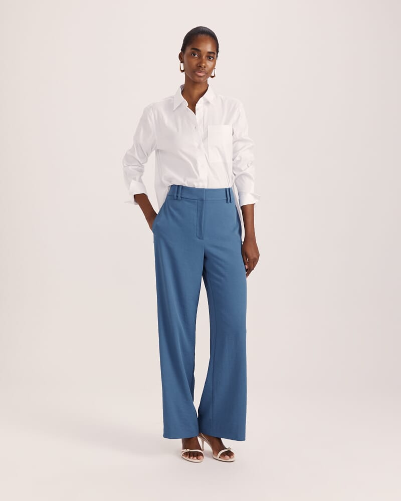 Piper Cotton Shirt in WHITE