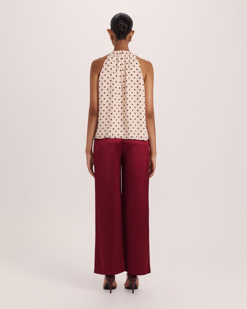 Tilda Silk Sleeveless Top in MULTI