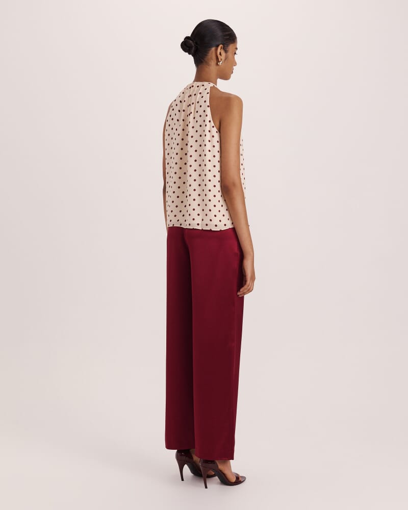 Tilda Silk Sleeveless Top in MULTI