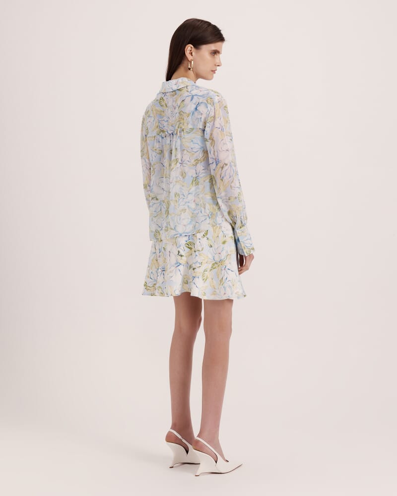 Florentine Silk Chiffon Shirt in MULTI