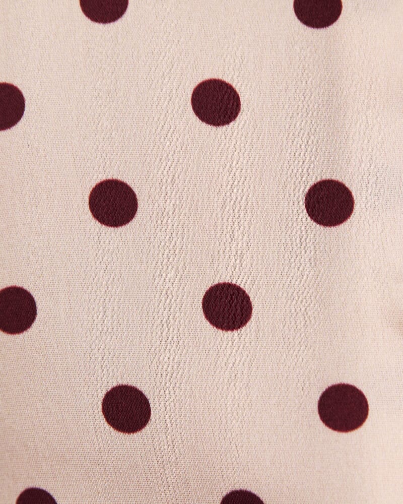 Tilda Spot Shirt in RED MULTI