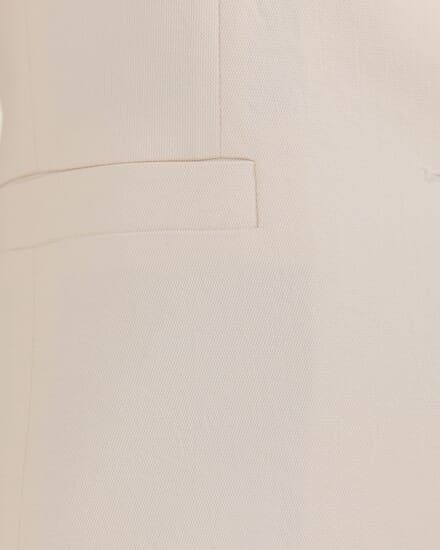 Dharma Cut Away Vest in MILK