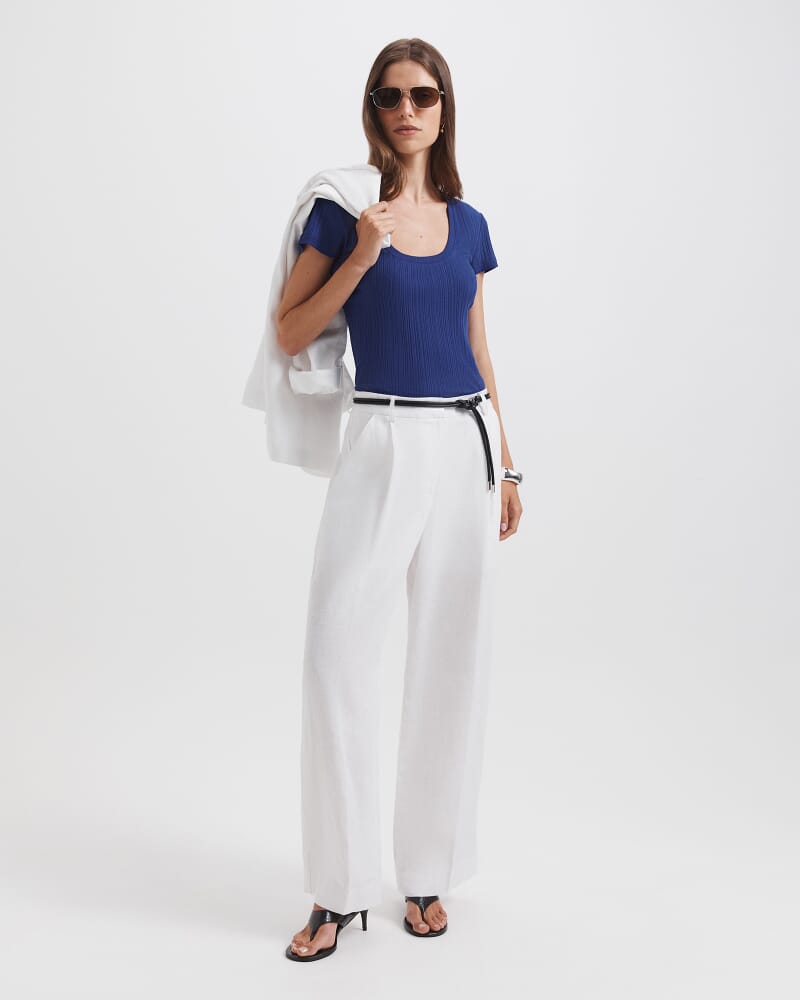 Sabine Short Sleeve Tee in MARINE