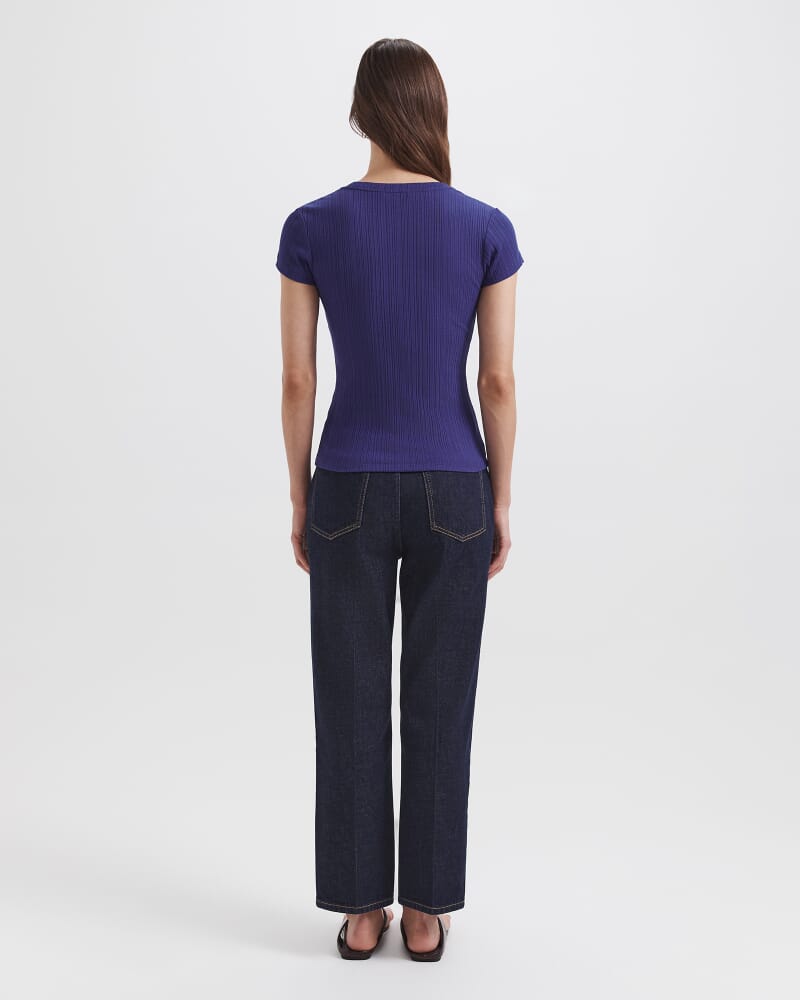 Sabine Short Sleeve Tee in MARINE