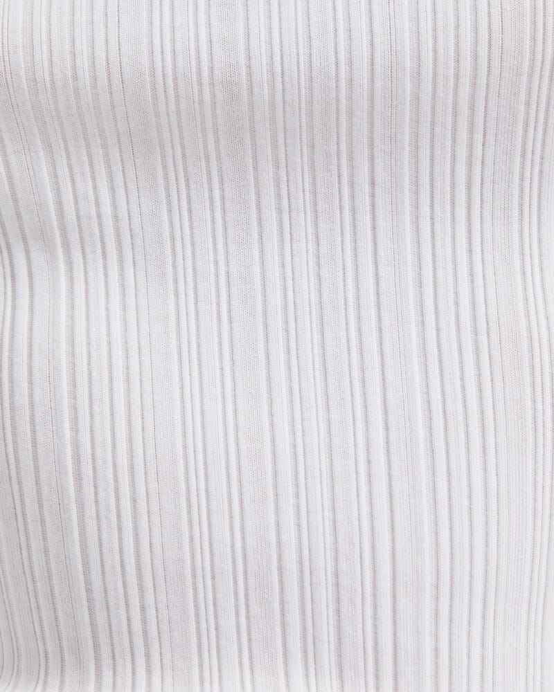 Sabine Short Sleeve Tee in WHITE