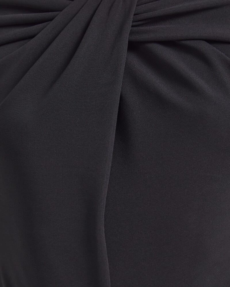 Jade Off Shoulder Top in BLACK
