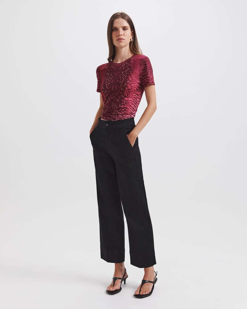 Marine Aida Tee in RED MULTI