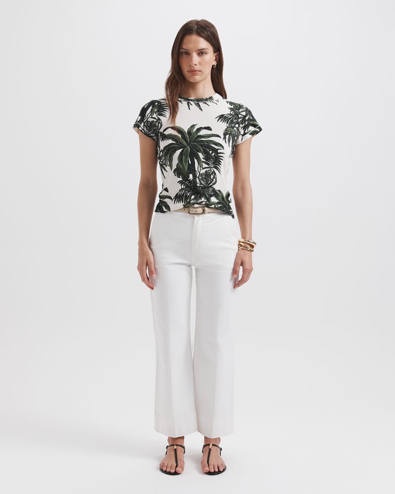 Brielle Aida Tee in IVORY/MULTI