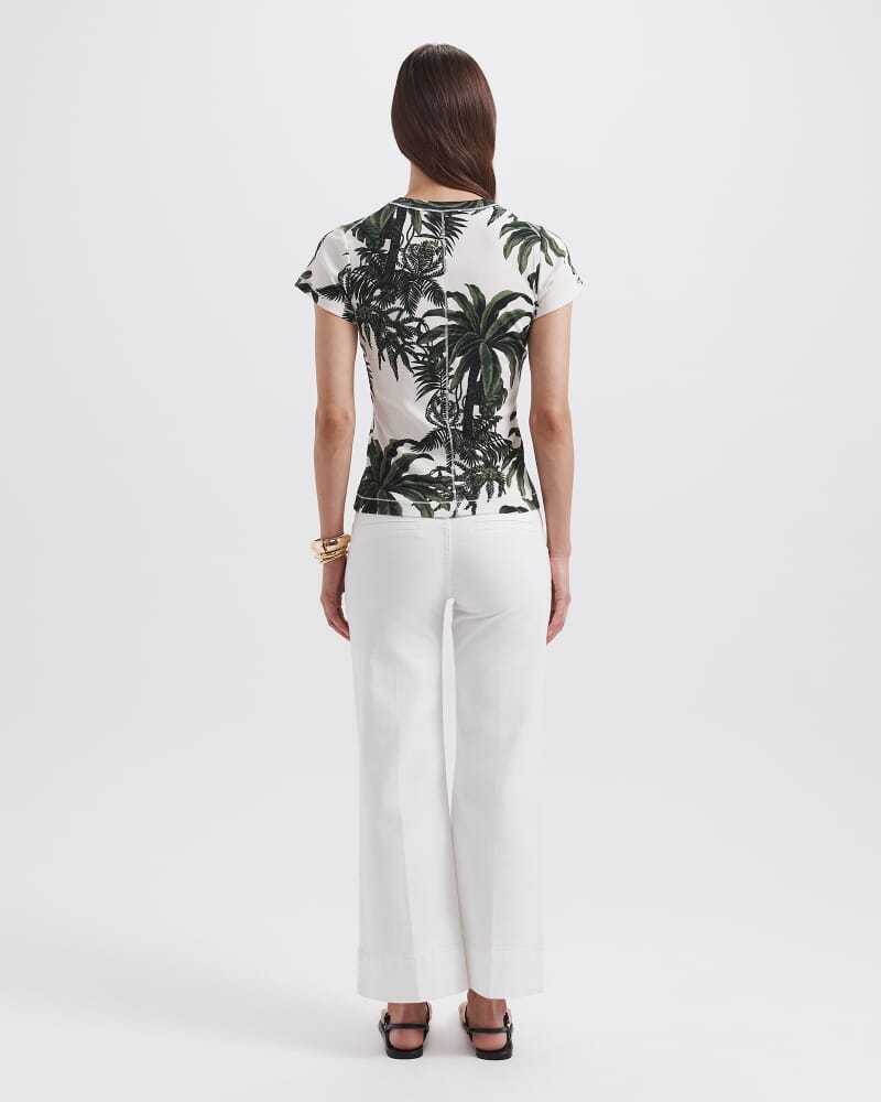 Brielle Aida Tee in IVORY/MULTI