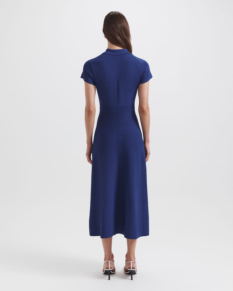 Victoria Milano Shirt Dress in INDIGO