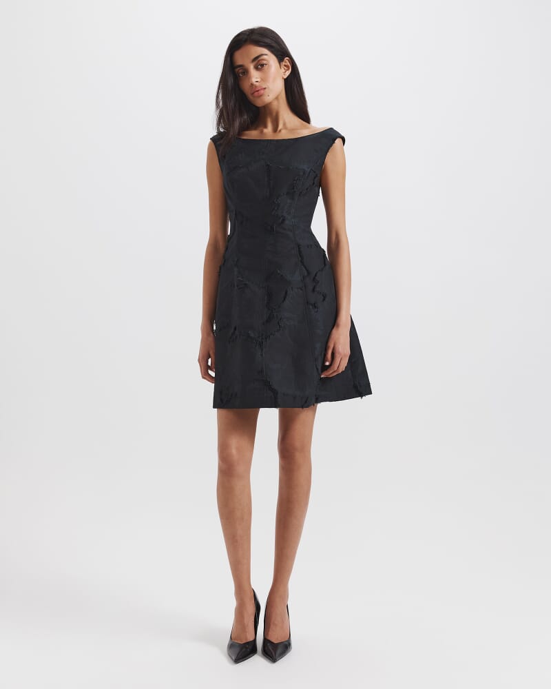 Colette Mini Dress in BLACK