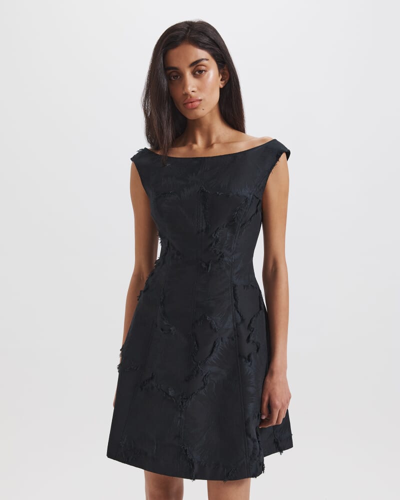 Colette Mini Dress in BLACK