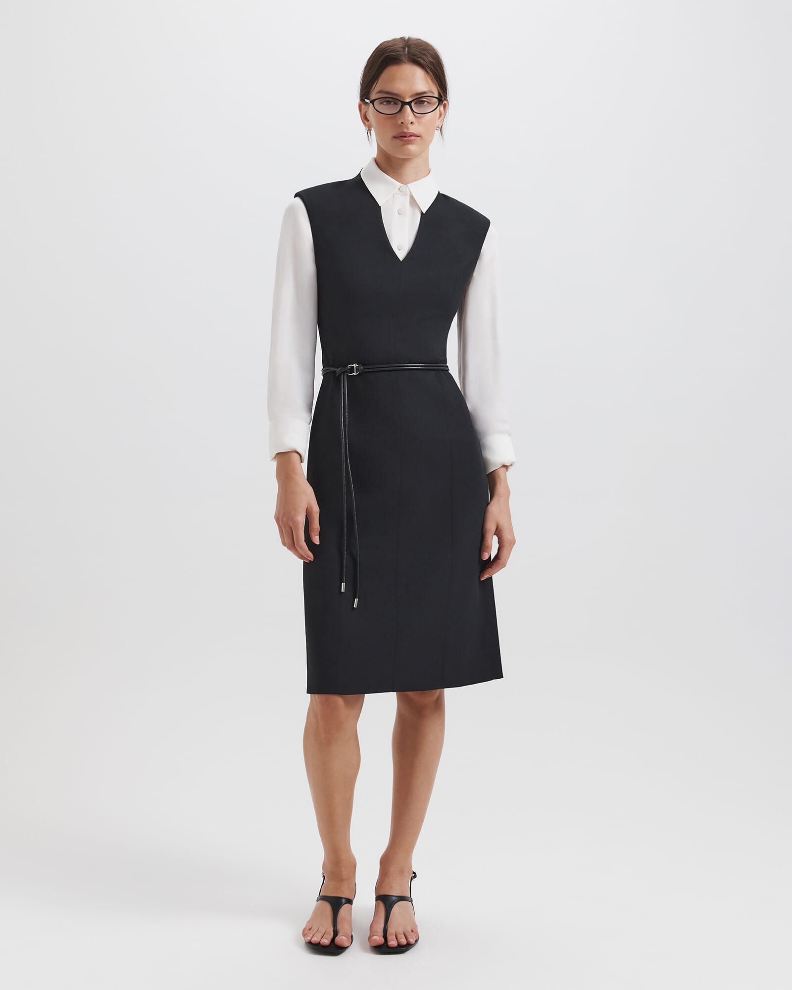 Dharma V Neck Midi Dress