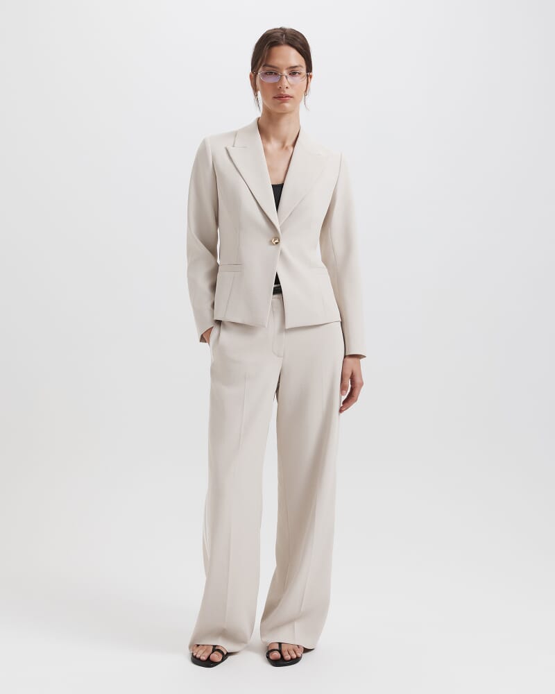 Dharma Darted Blazer in BONE