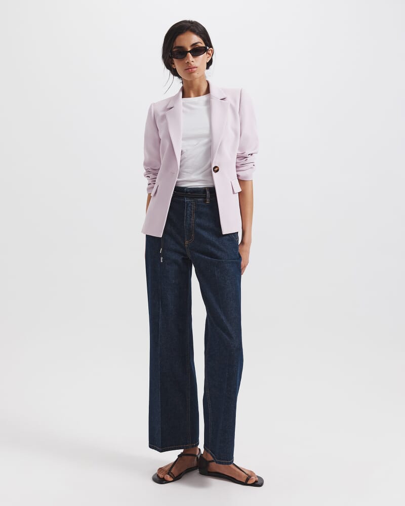 Dharma Fitted Blazer in ORCHID