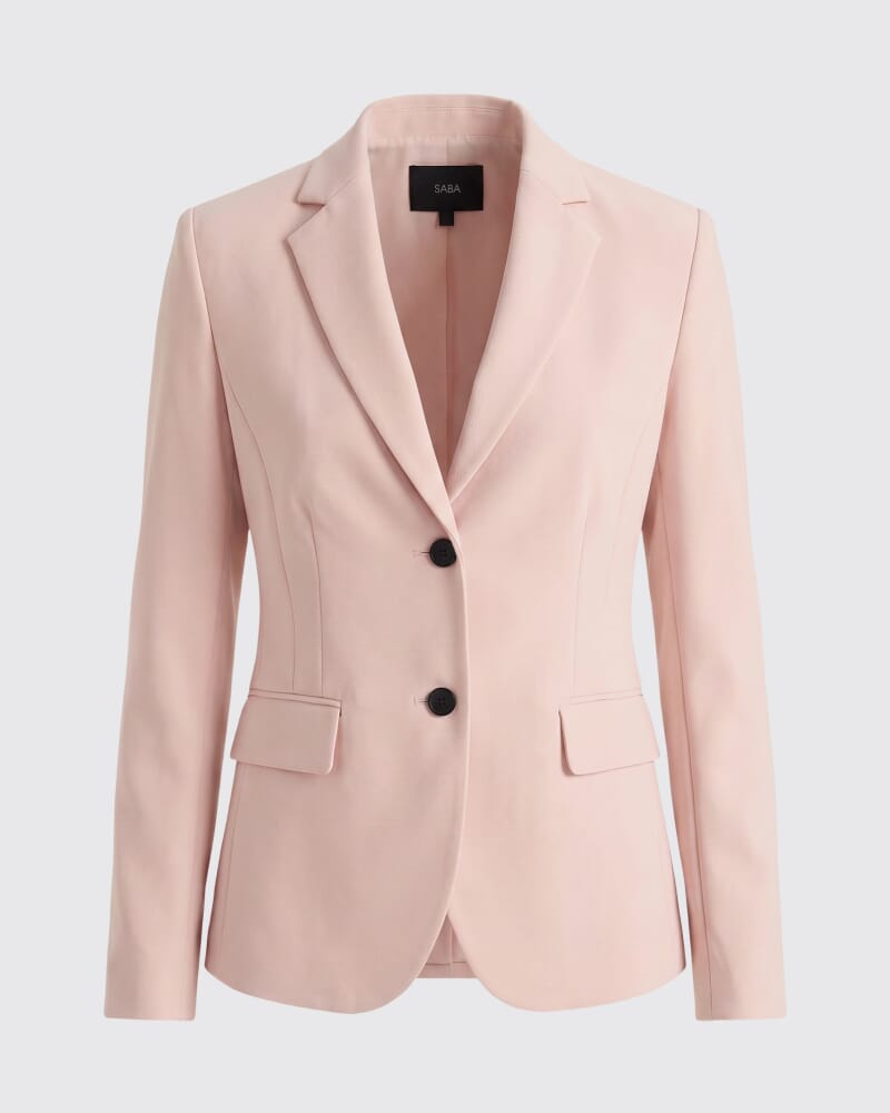 Athena Fitted Blazer in DUSTY ROSE