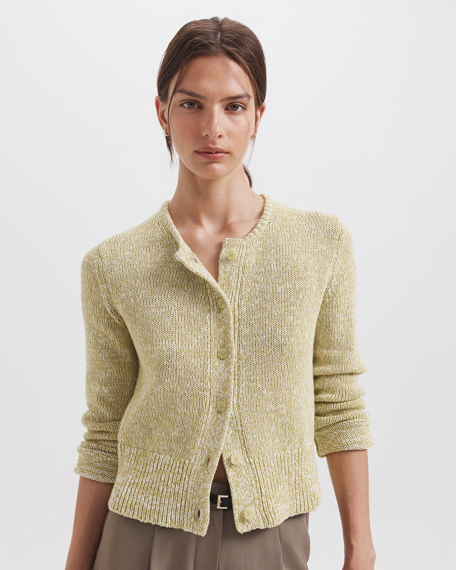 Edith Tape Yarn Cardigan