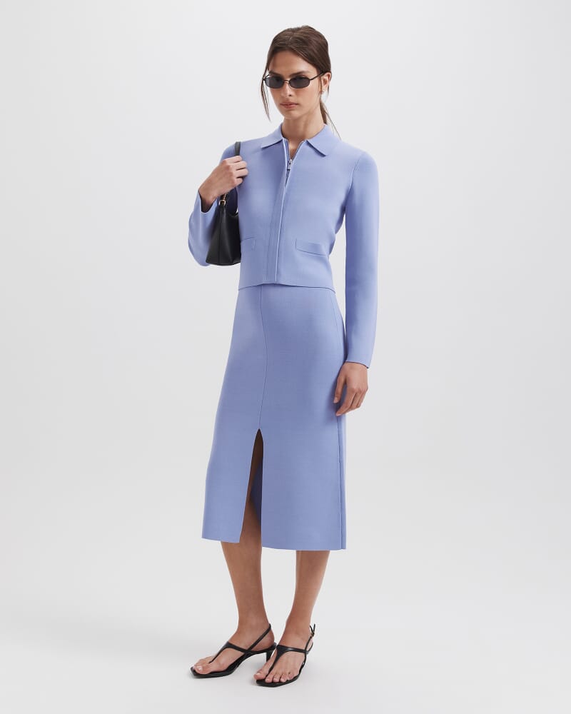 Mia Milano Jacket in COVE BLUE