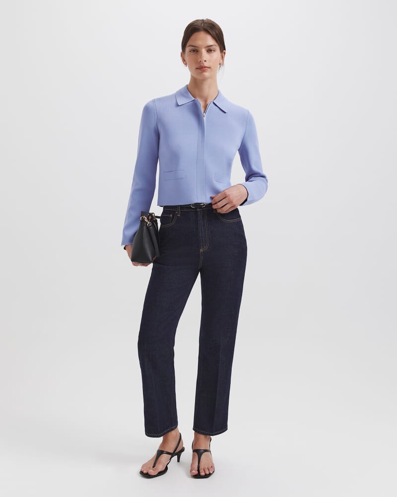 Mia Milano Jacket in COVE BLUE