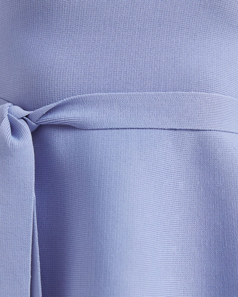 Mia Milano Peplum Top in COVE BLUE