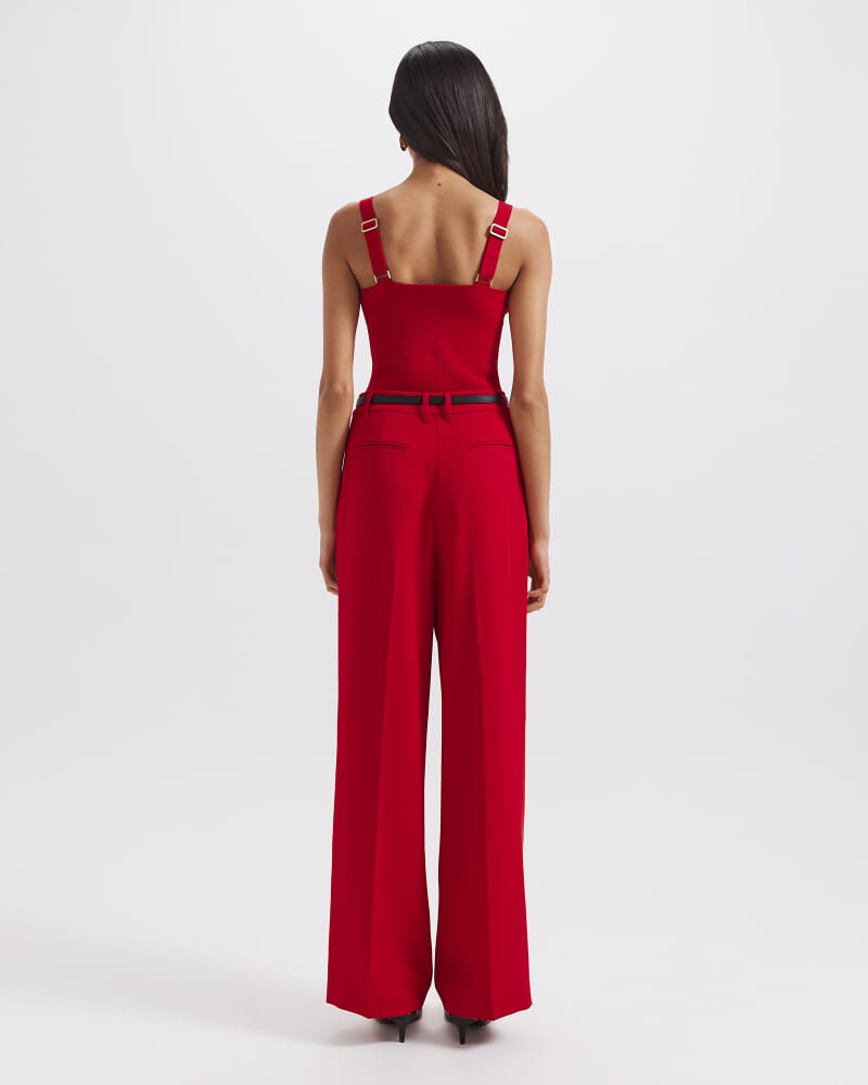 Mia Milano Bodysuit in CRIMSON