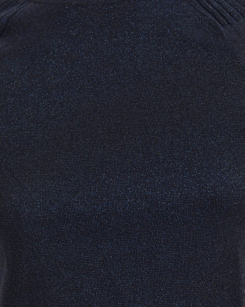 Mariya Sparkling Knit Top in MIDNIGHT