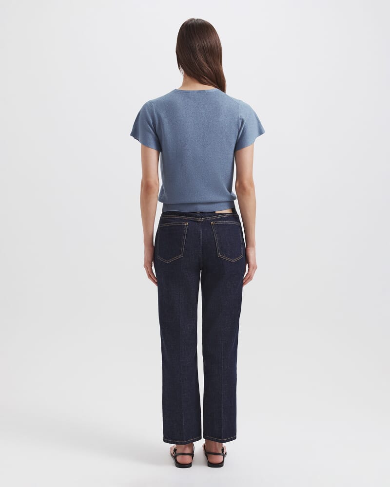 Mariya Sparkling Knit Top in MOONLIGHT